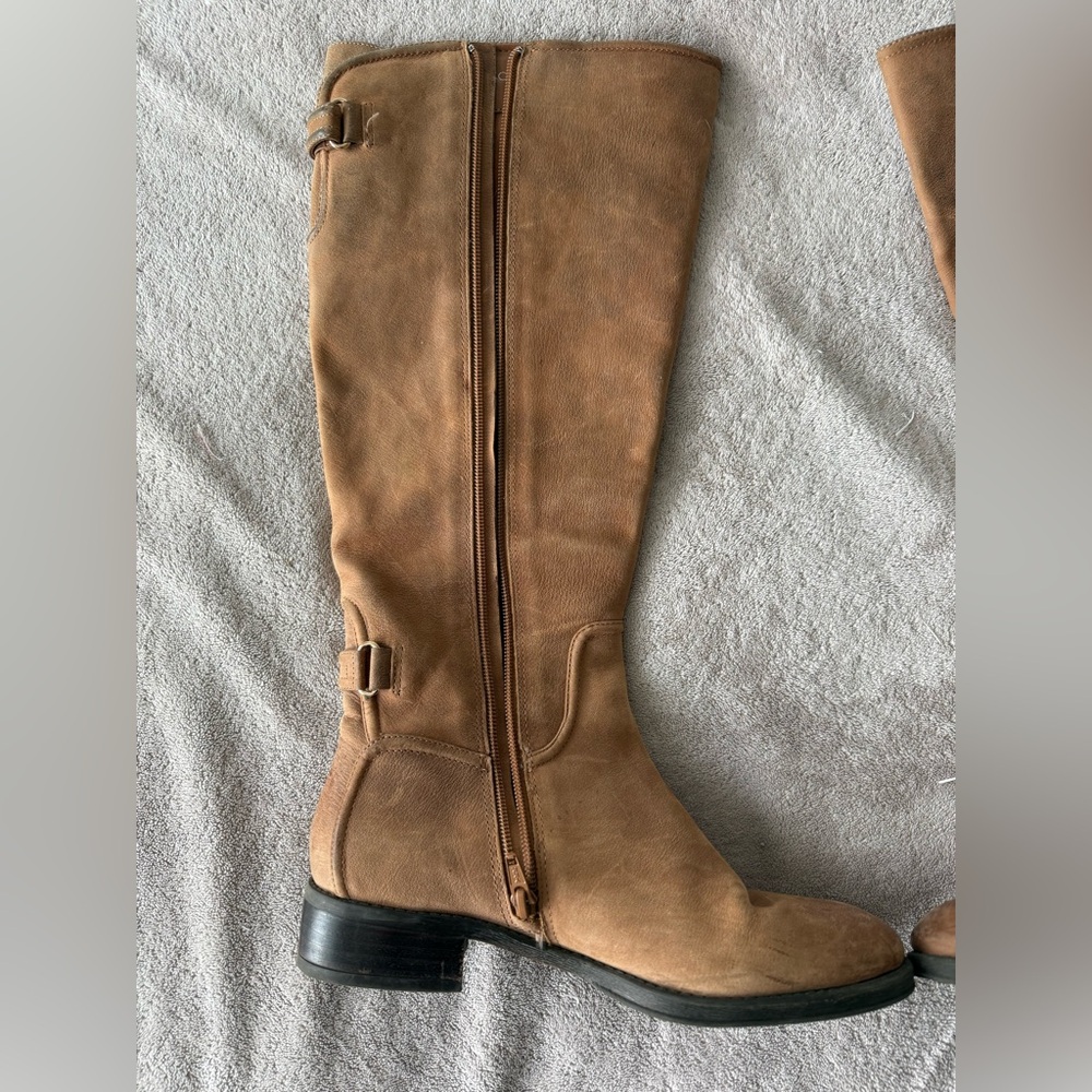Antonio Melani NEERA Brown Leather Boots - Picture 5 of 14